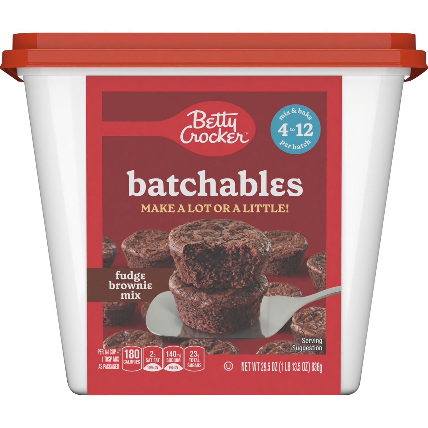 Betty Crocker Batchables Fudge Brownie Mix; image 1 of 4