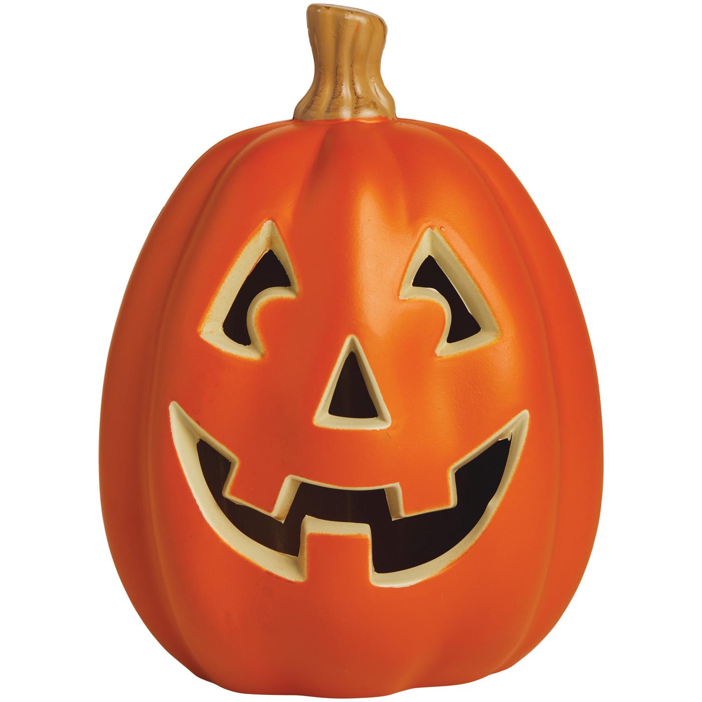 Destination Holiday Halloween LED Light Up Jack-O-Lantern; image 1 of 4