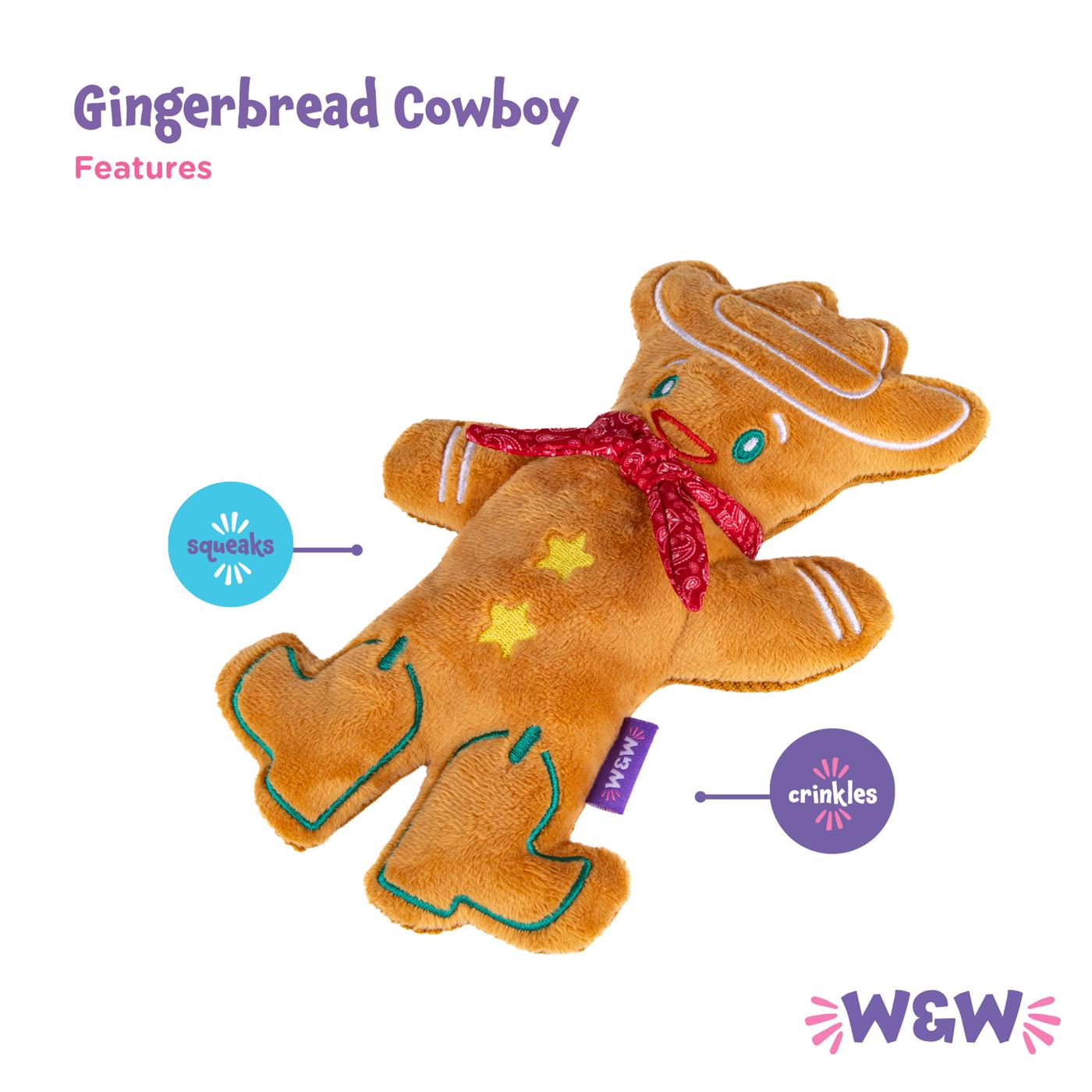 Woof & Whiskers Gingerbread Cowboy; image 4 of 5