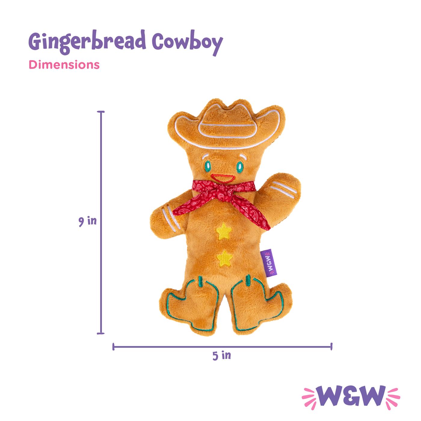 Woof & Whiskers Gingerbread Cowboy; image 5 of 5