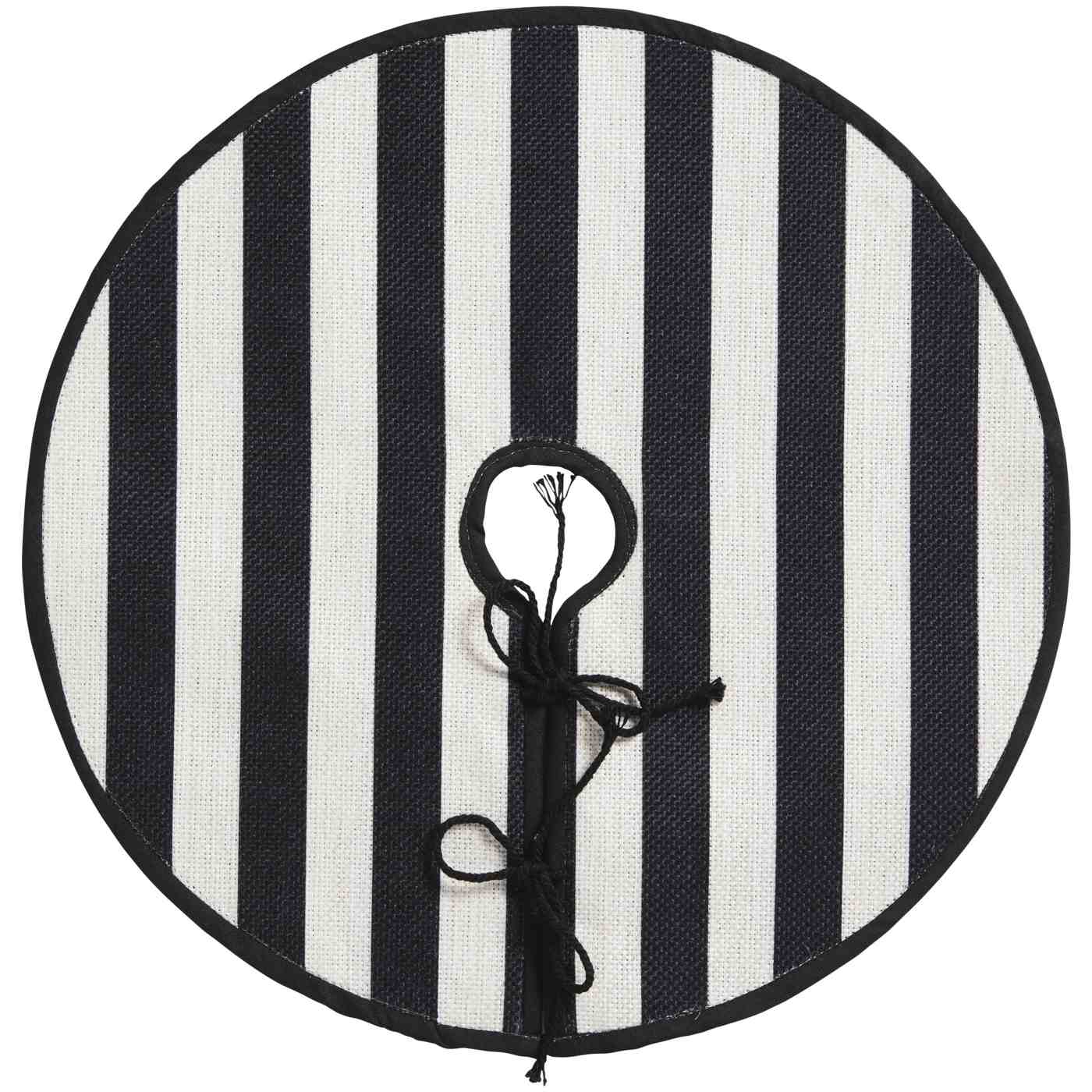 Destination Holiday Halloween Stripe Mini Tree Skirt - Assorted Colors; image 2 of 2