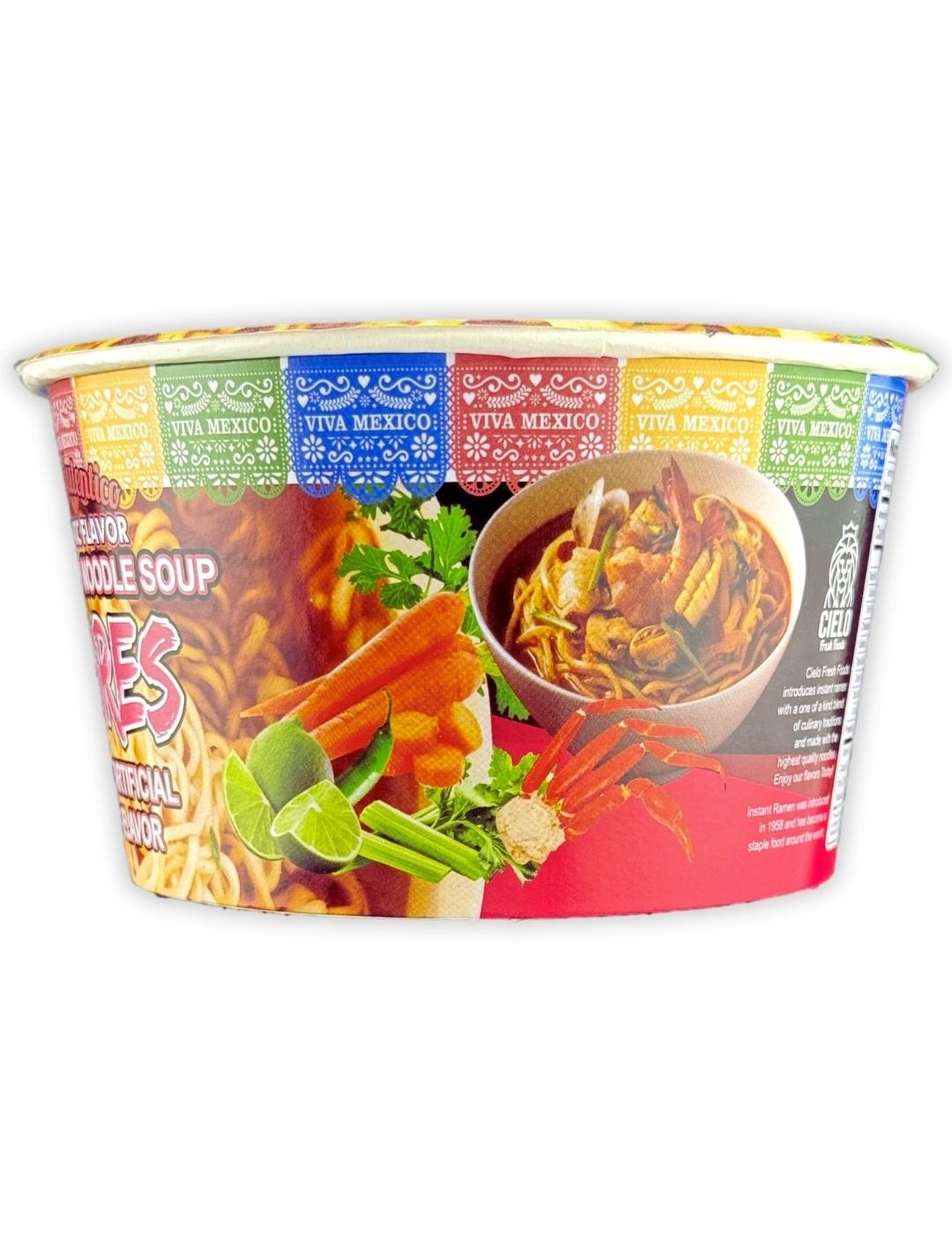 Cielo Fresh Foods 7 Mares Seafood Instant Ramen Noodle Soup; image 3 of 5