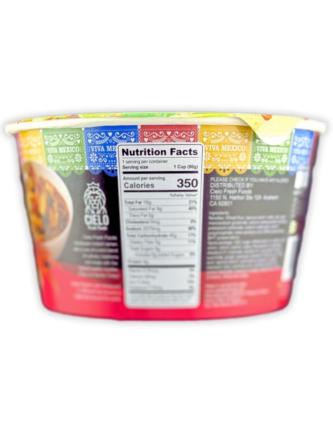 Cielo Fresh Foods 7 Mares Seafood Instant Ramen Noodle Soup; image 4 of 5