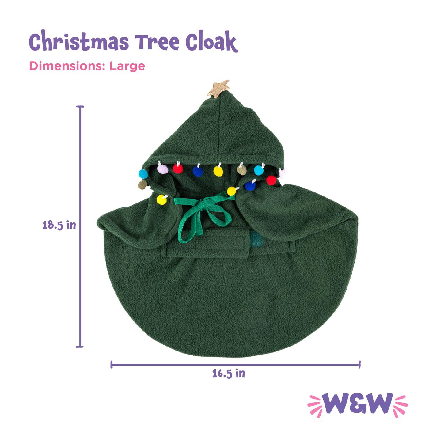 Woof & Whiskers Christmas Tree Cloak Large; image 3 of 3