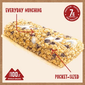 Kodiak 7g Protein Chewy Granola Bars - S'mores, 5 ct
