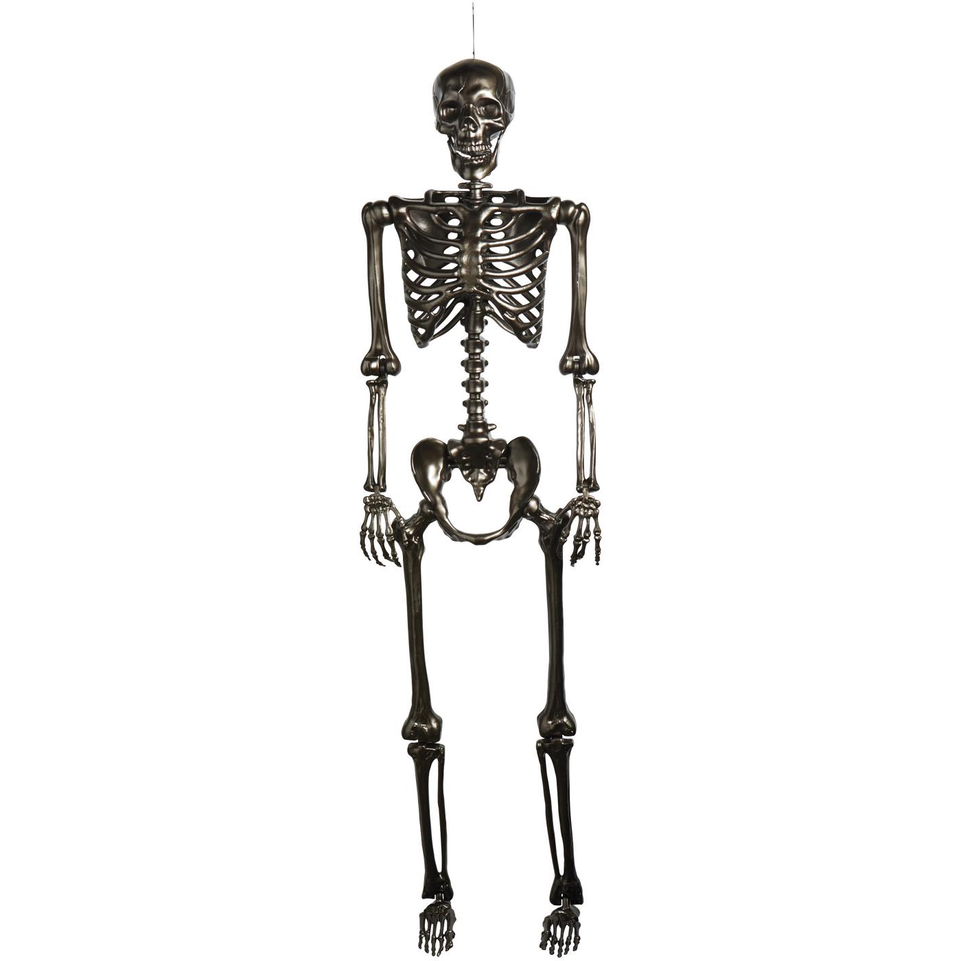 Destination Holiday Halloween Lifesize Posable Skeleton - Slate; image 1 of 3