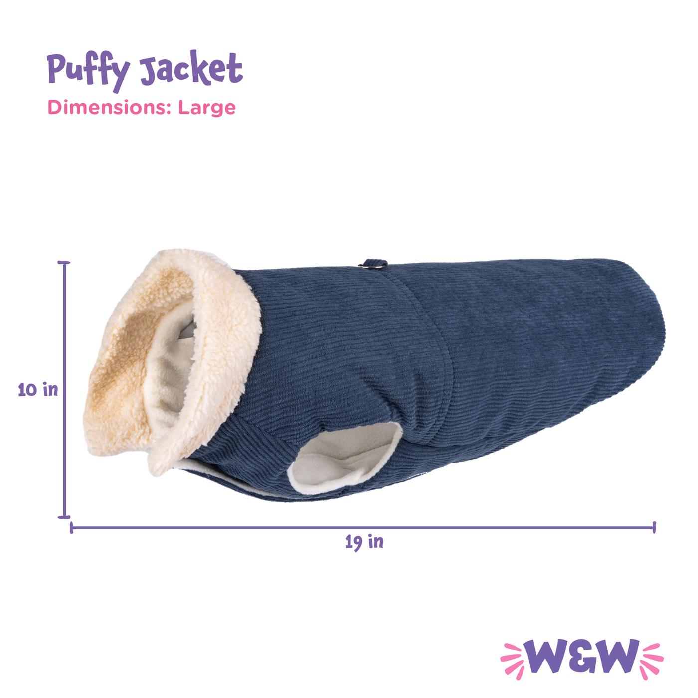 Woof & Whiskers Puffy Jacket Large; image 3 of 3