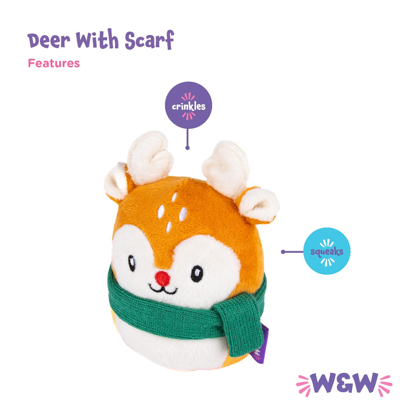 Woof & Whiskers Deer with Scarf; image 3 of 5