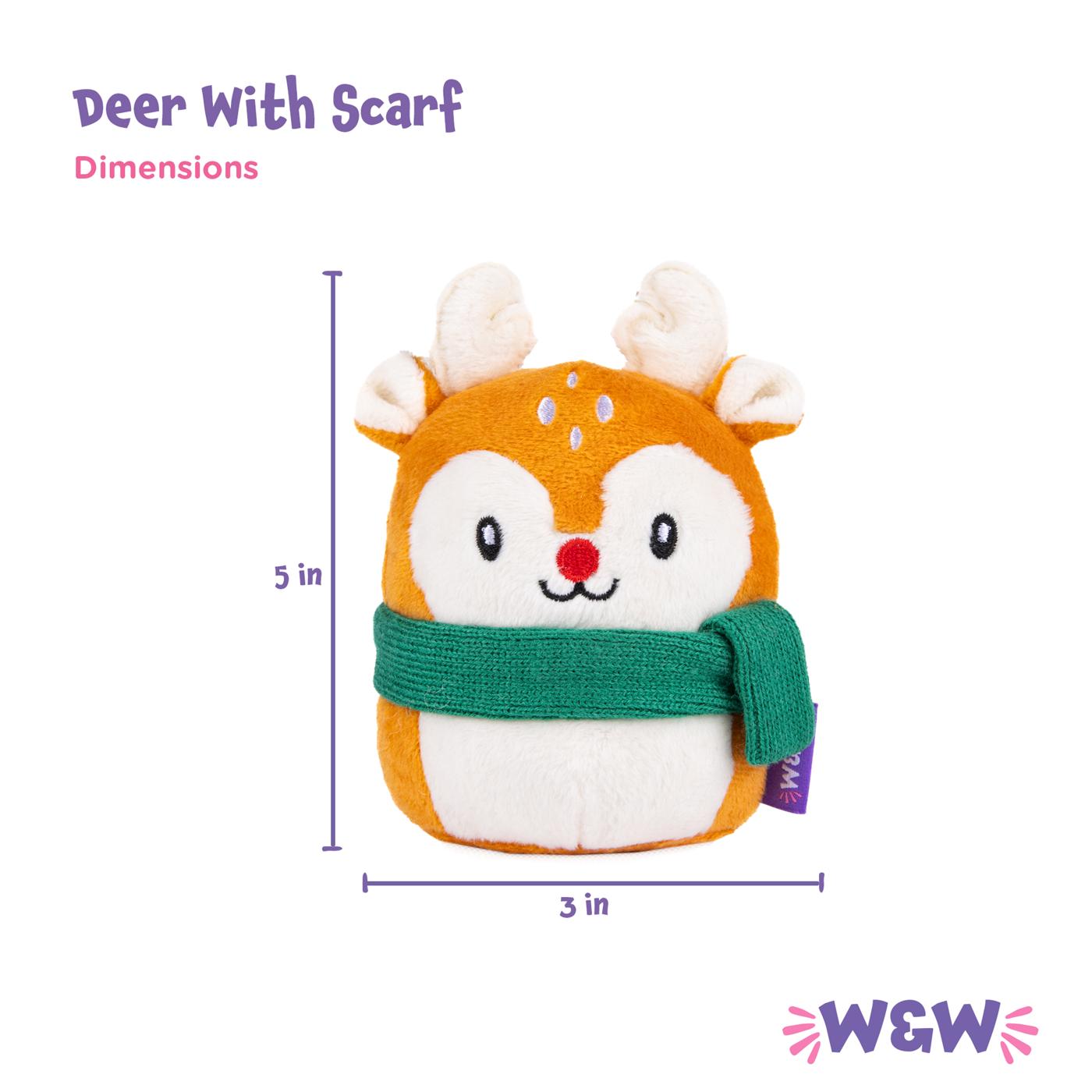 Woof & Whiskers Deer with Scarf; image 5 of 5