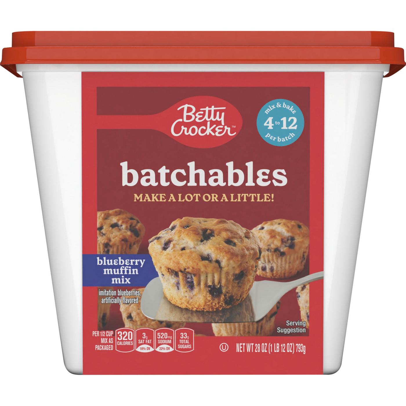 Betty Crocker Batchables Blueberry Muffin Mix; image 1 of 4