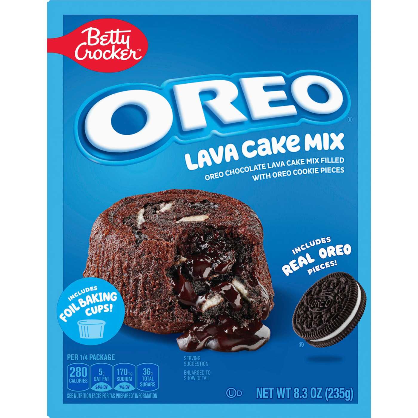 Betty Crocker Oreo Lava Cake Mix; image 1 of 4