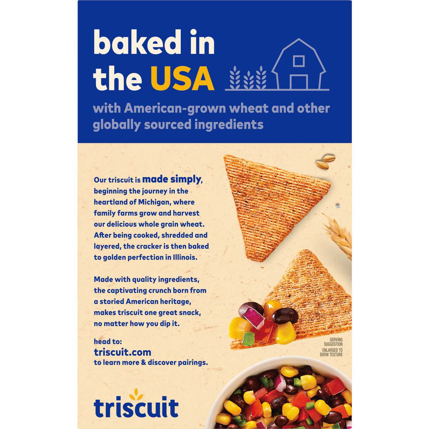 Triscuit Applewood Barbeque Whole Grain Wheat Crackers; image 2 of 9