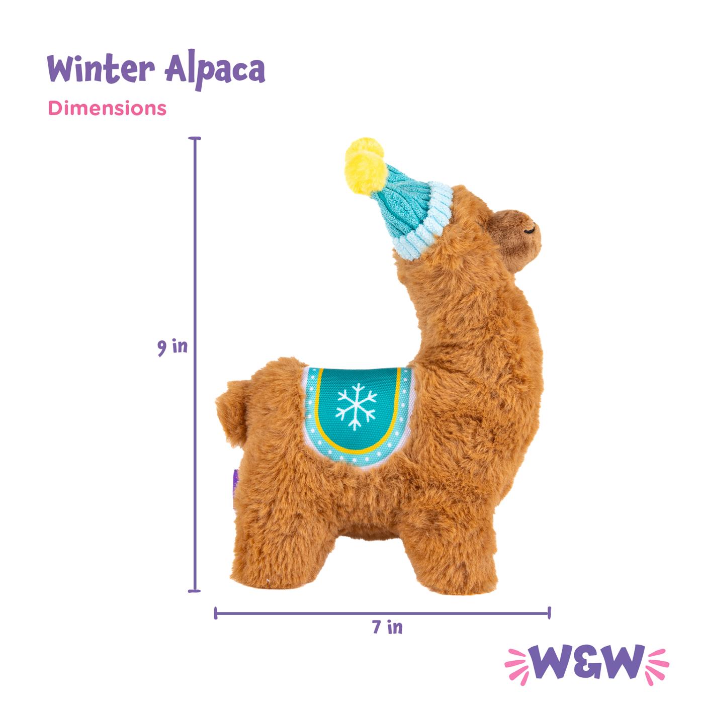 Woof & Whiskers Winter Alpaca; image 4 of 5