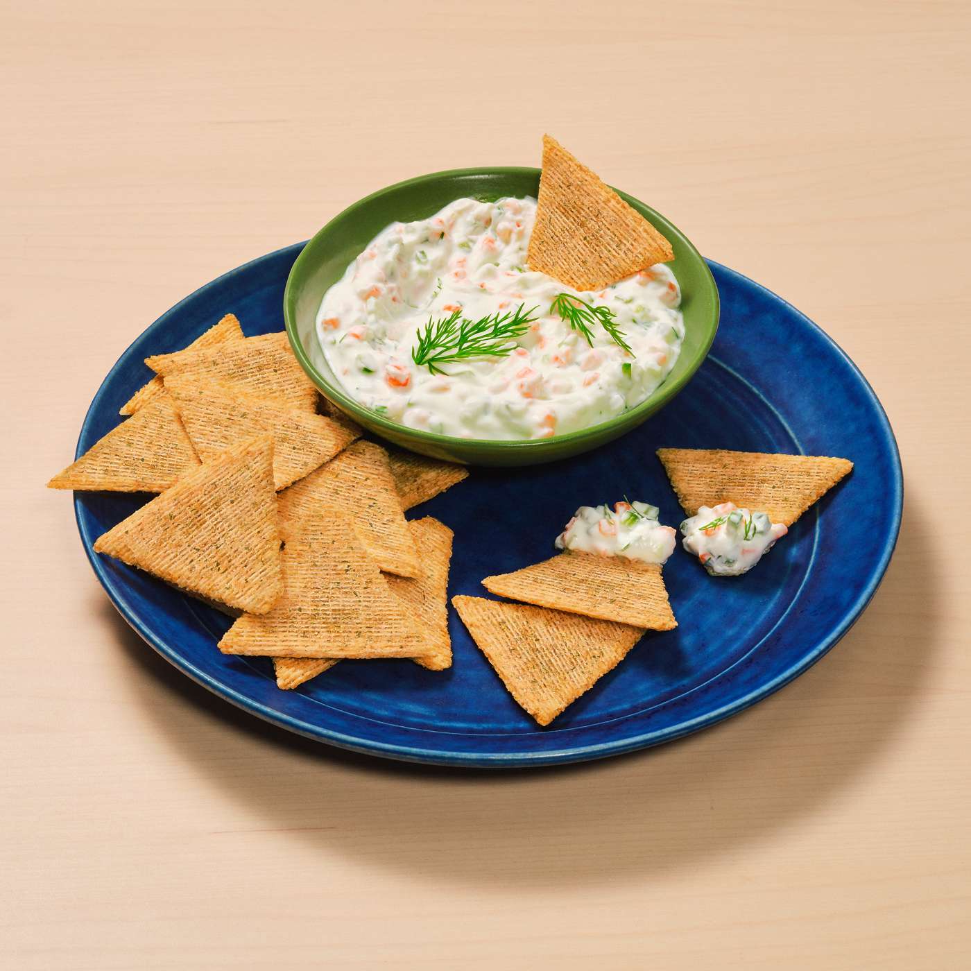 Triscuit Tomato Basil Pizza Whole Grain Wheat Crackers; image 5 of 9