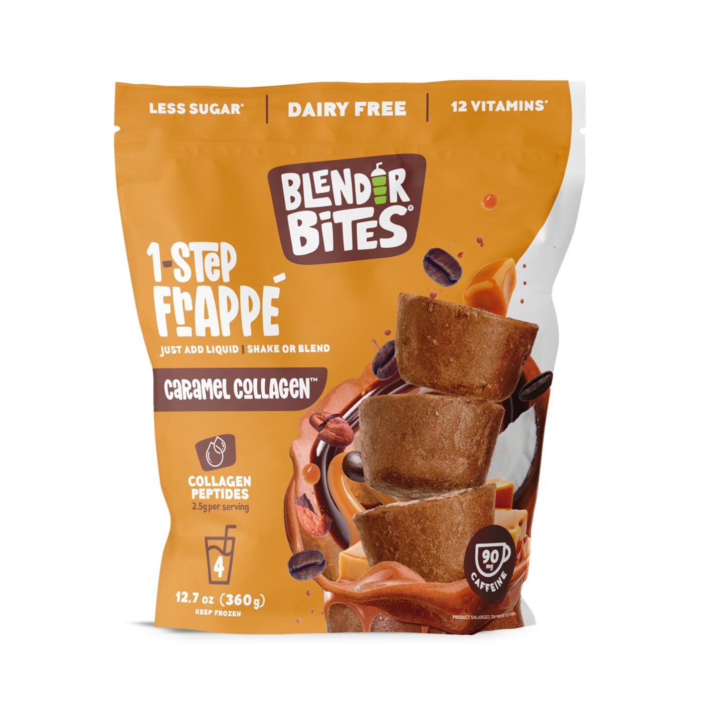 Blender Bites 1-Step Frappe Caramel Collagen; image 1 of 2