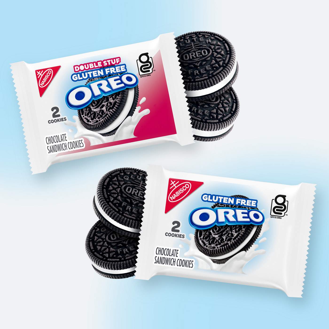 OREO Gluten Free Original & Double Stuf Chocolate Sandwich Cookies Variety Pack; image 10 of 11