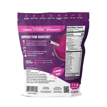 Blender Bites 1-Step Smoothie Power Berry, 13 oz