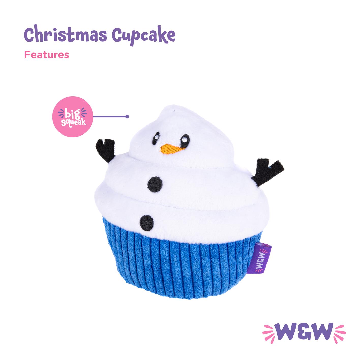 Woof & Whiskers Christmas Cupcake; image 2 of 5