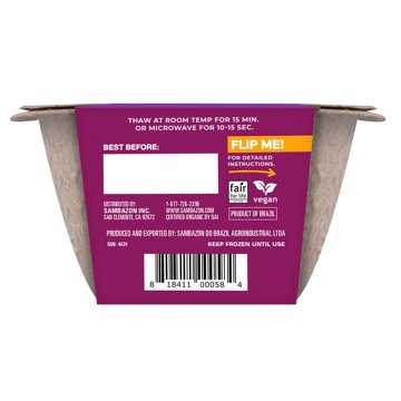 Sambazon Mango Passion Fruit Acai Bowl, 5.9 oz