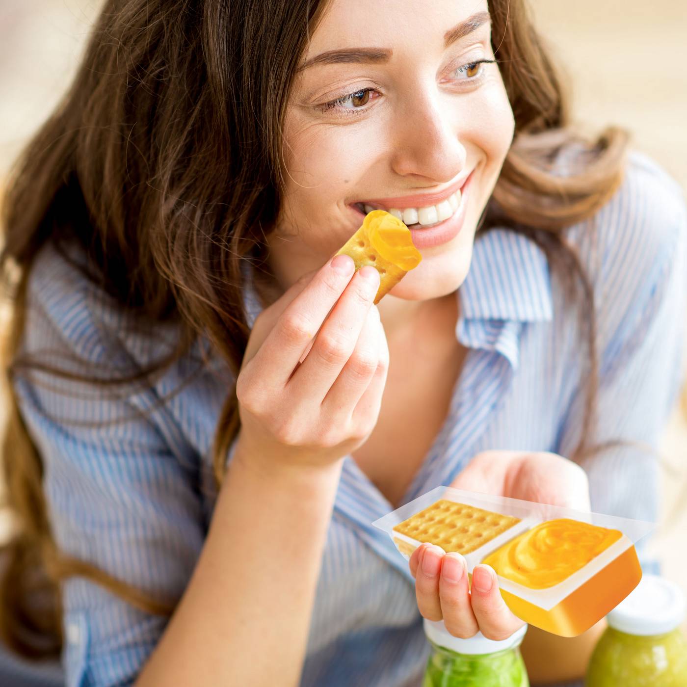 Handi-Snacks RITZ Crackers 'N Cheesy Dip Snack Packs; image 10 of 10