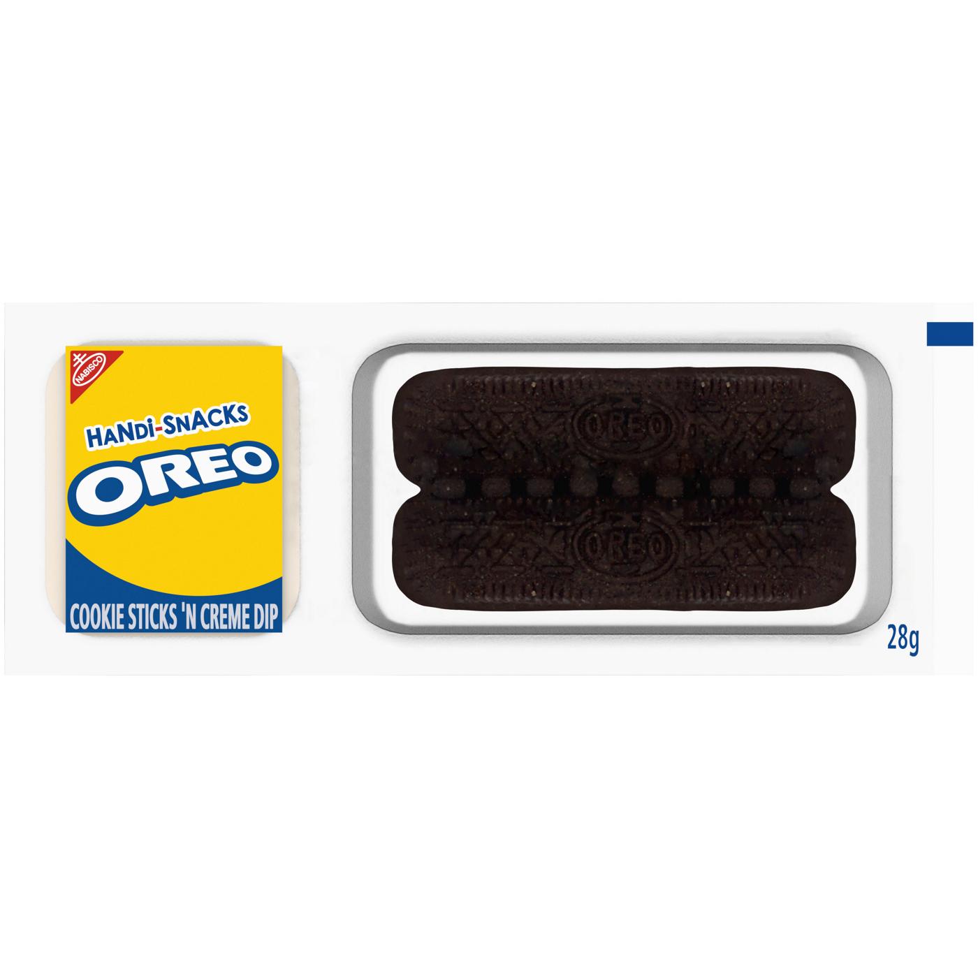 Handi-Snacks OREO Cookie Sticks 'N Creme Dip Snack Packs; image 3 of 7