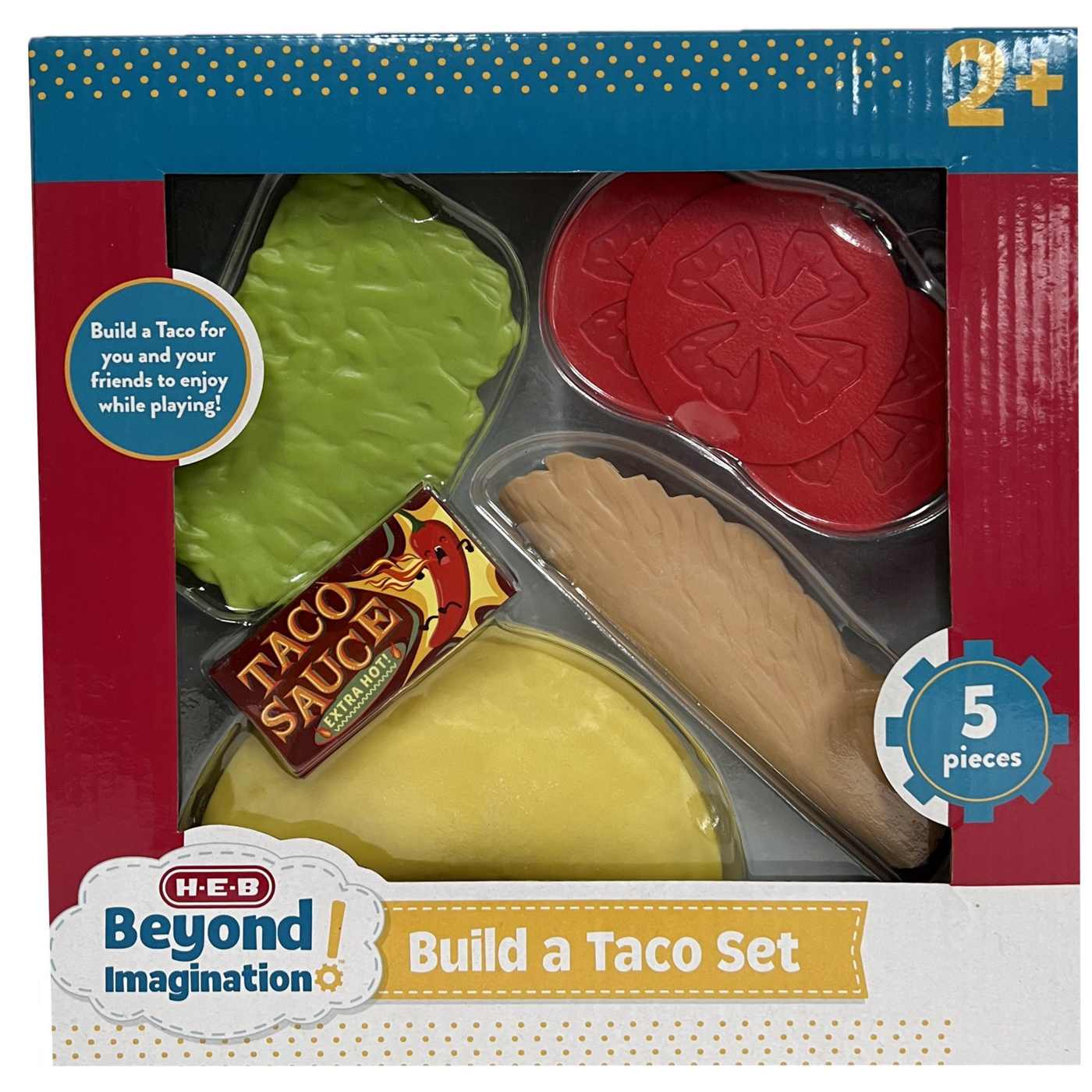 H-E-B Beyond Imagination! Build a Taco Playset; image 2 of 3