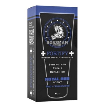 Bossman Brands Fortify Intense Beard Conditioner - Royal Oud, 6 oz