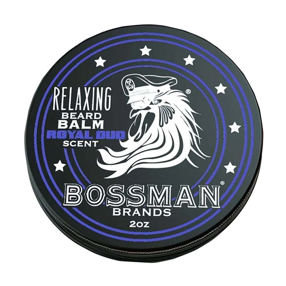 Bossman Brands Relaxing Beard Balm Royal Oud Shop Beard care at HEB