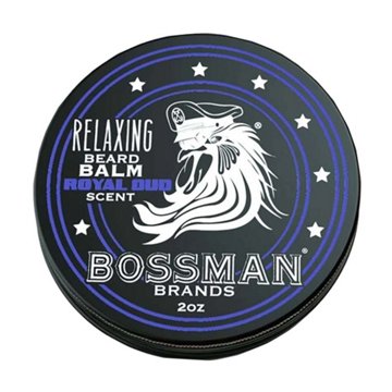 Bossman Brands Relaxing Beard Balm - Royal Oud, 2 oz