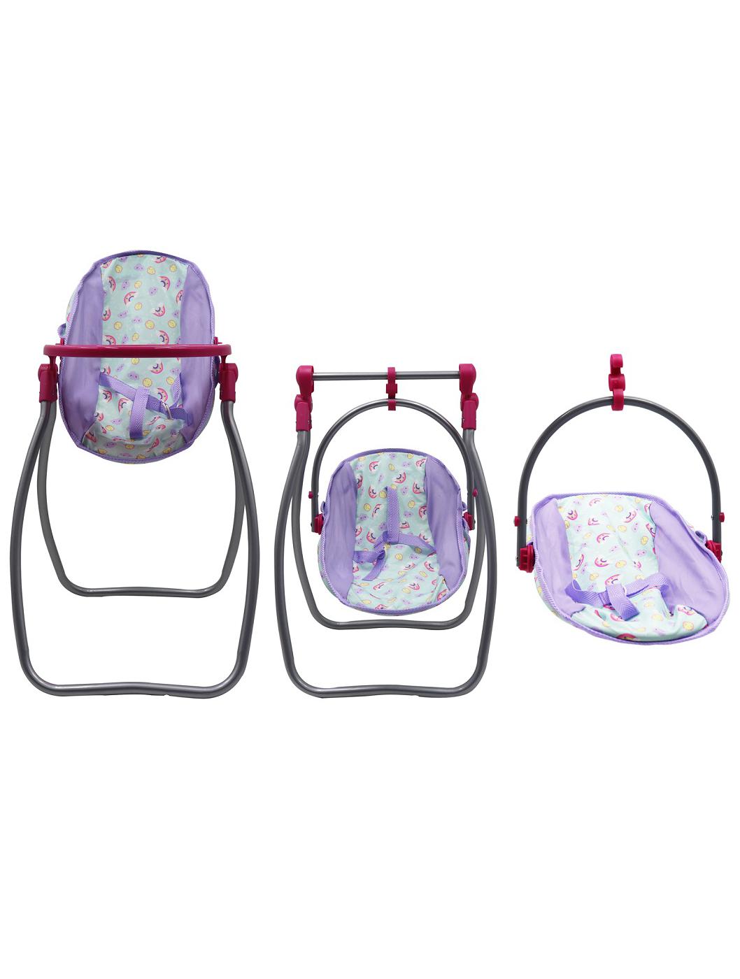 All Things Sweet 3-in-1 Swing Highchair Set; image 2 of 3