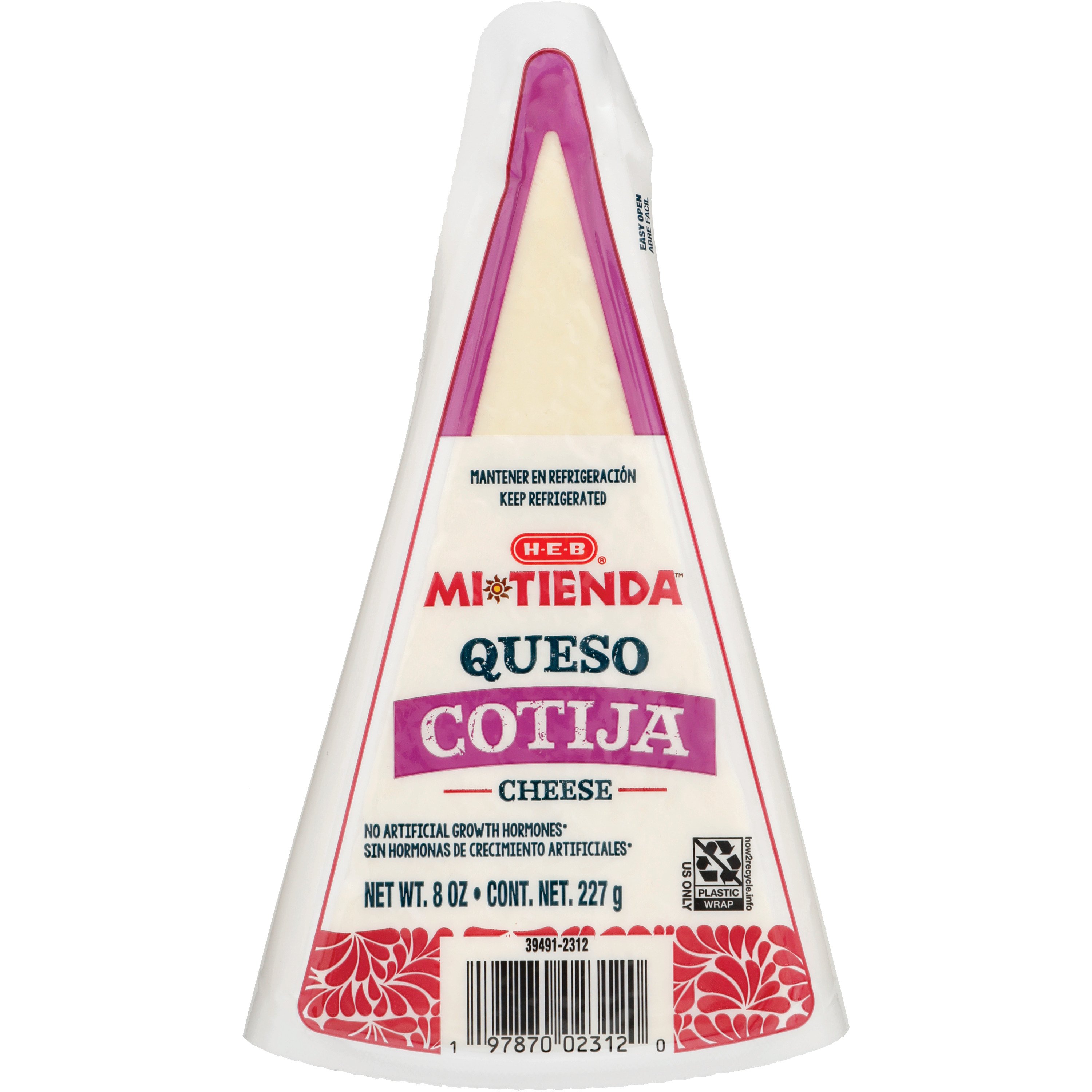 H-E-B Mi Tienda Queso Cotija Cheese Wedge - Shop Cheese At H-E-B