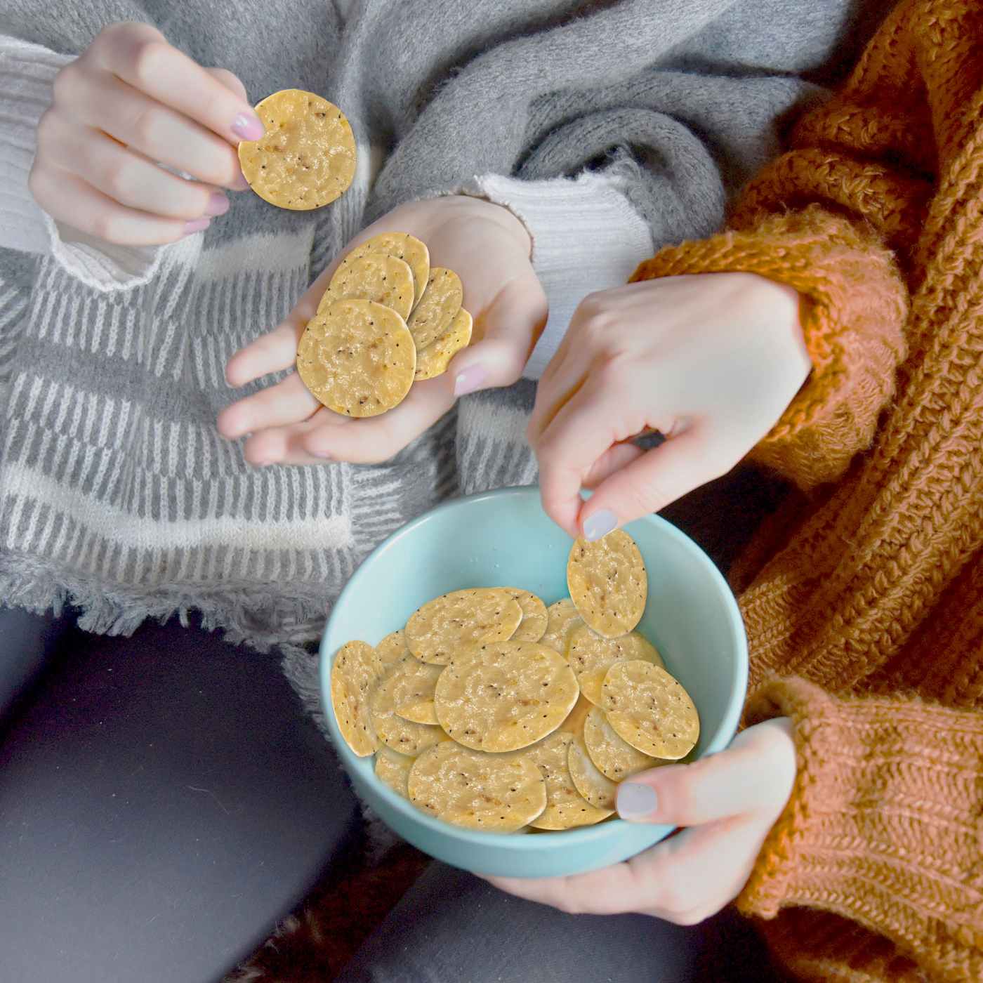 Good Thins Gluten-Free Mixed Seed Poppy & Sesame Rice Snacks; image 5 of 8