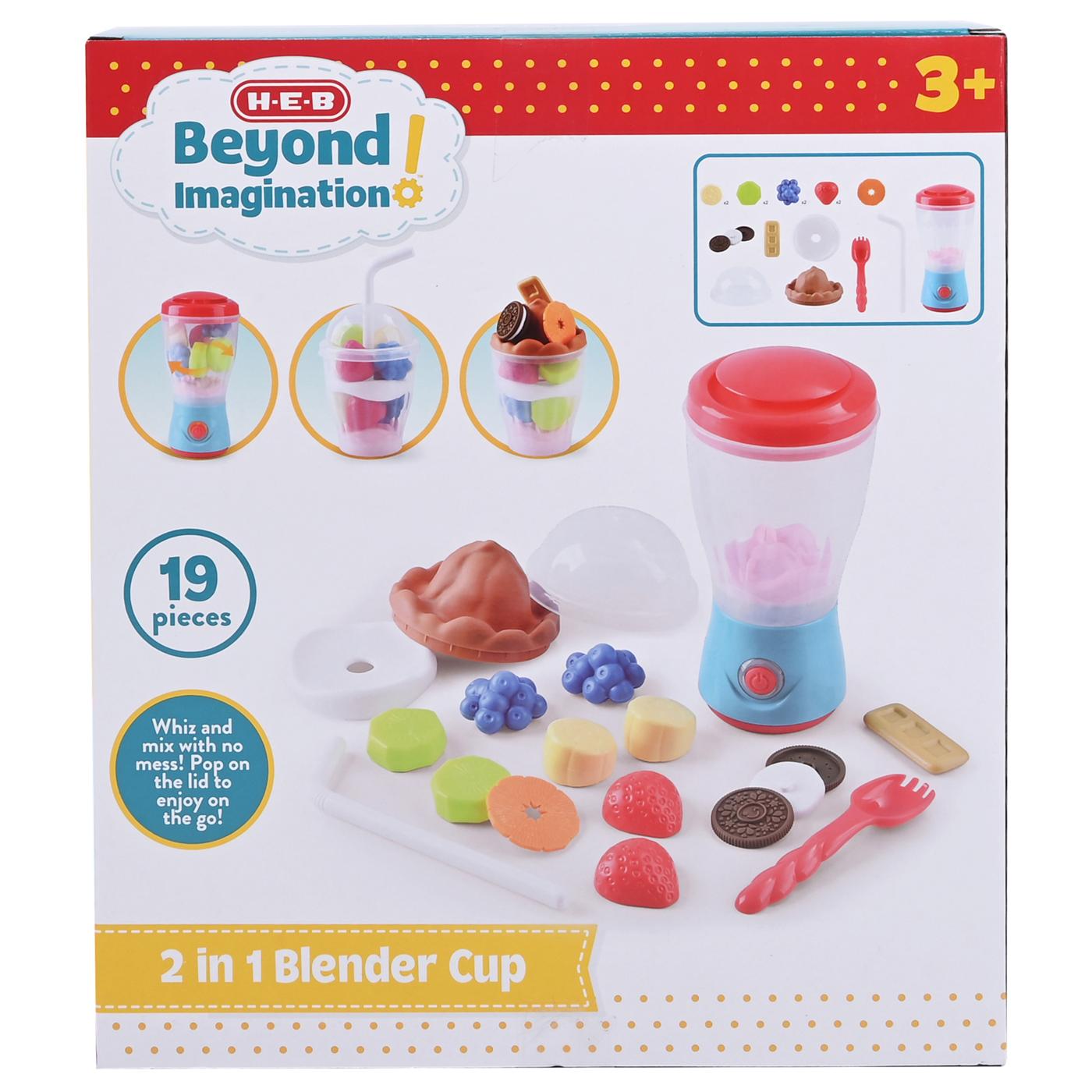 H-E-B Beyond Imagination! 2-in-1 Blender Cup Playset; image 3 of 3