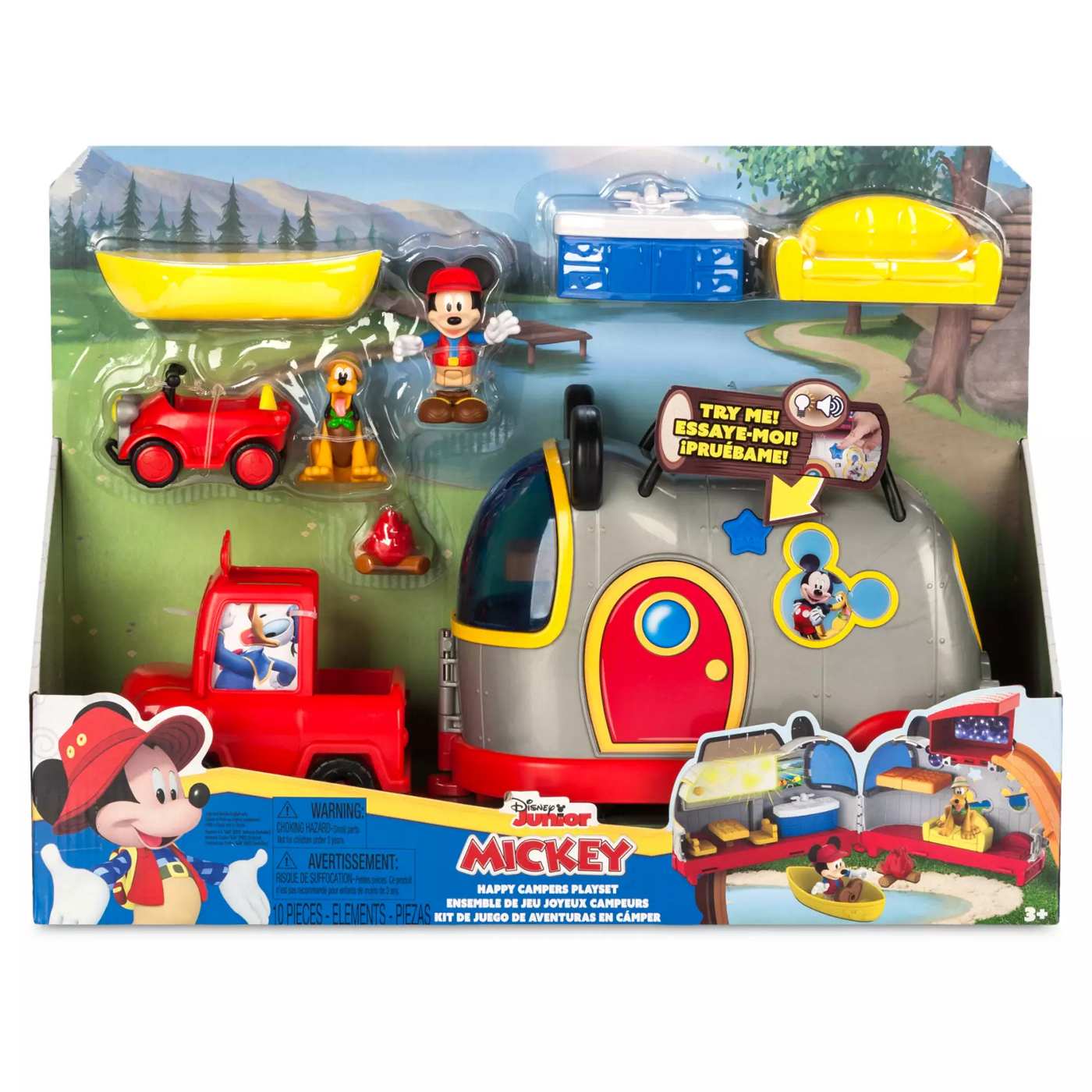 Disney Junior Mickey Happy Campers Playset; image 1 of 3