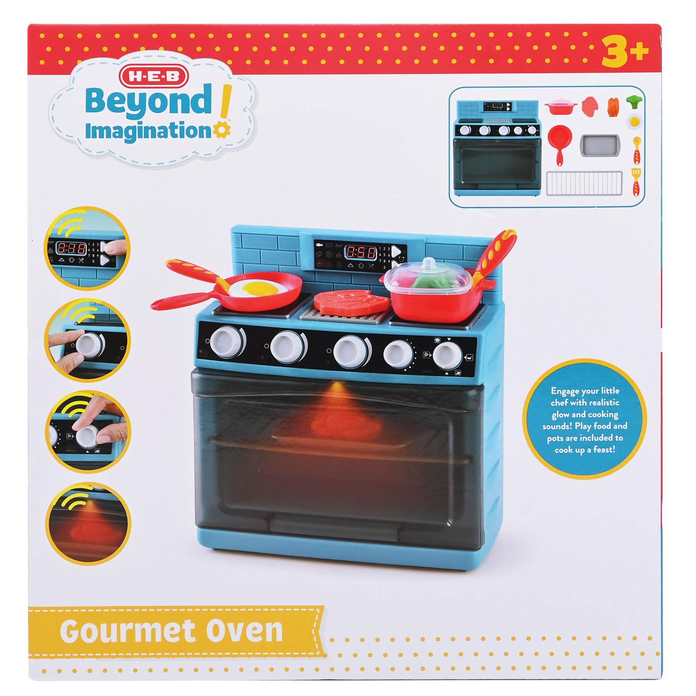 H-E-B Beyond Imagination! Gourmet Oven Playset; image 3 of 3