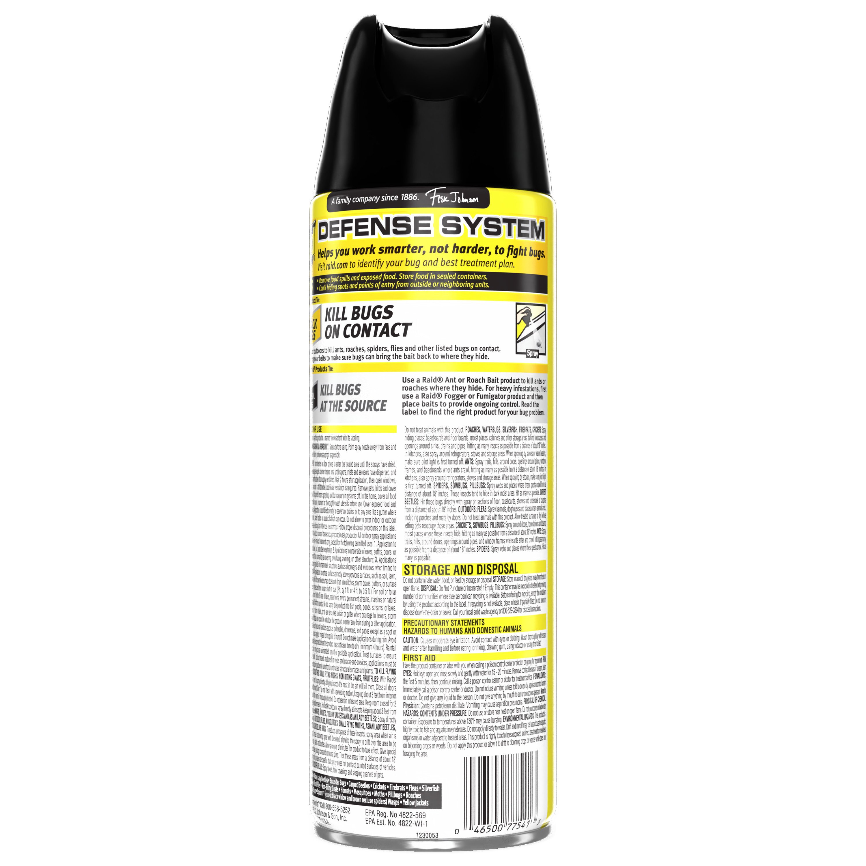 Raid Multi Insect Killer 7 - Orange Breeze - Shop Insect killers
