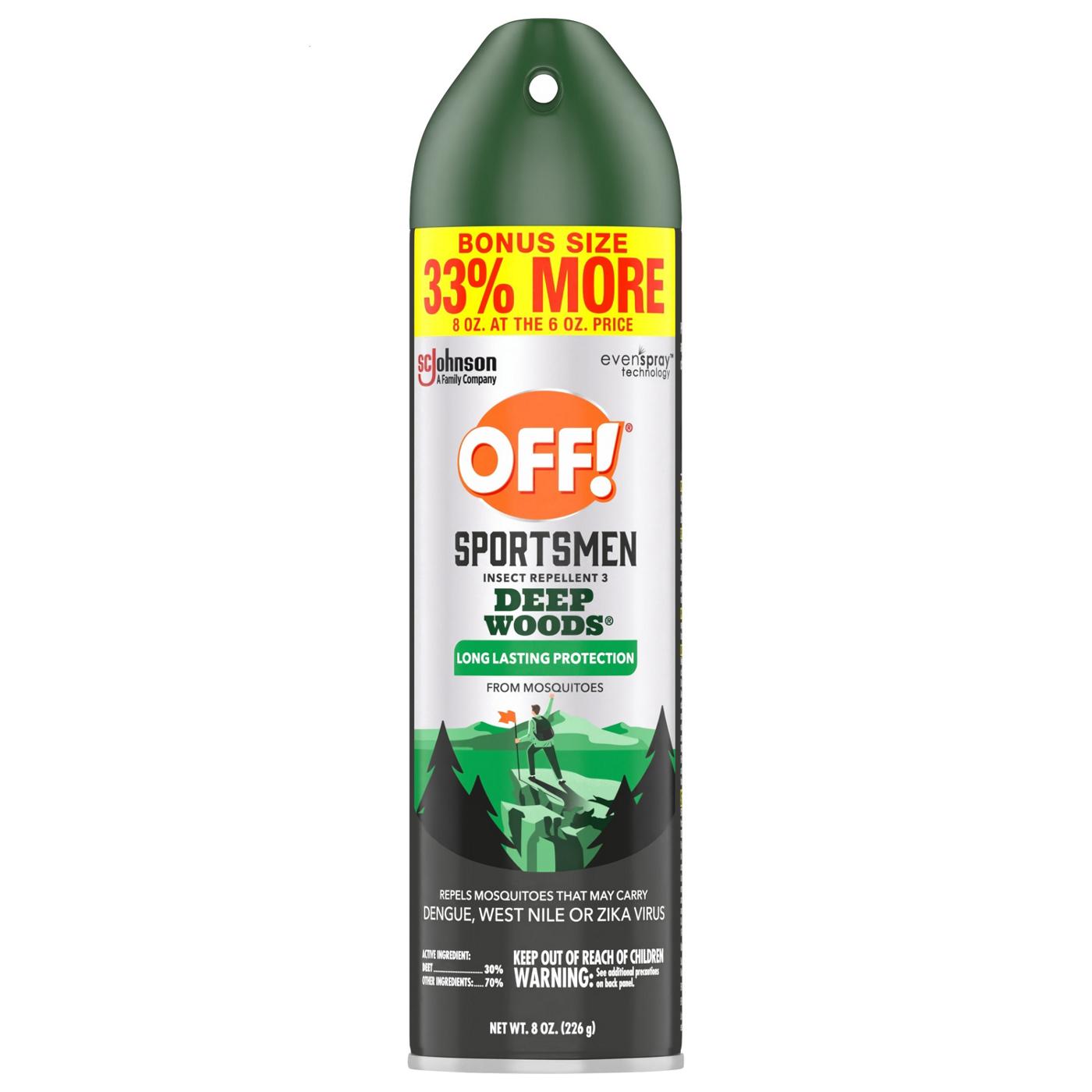 Off! Sportsmen Deep Woods Insect Repellent 3; image 1 of 2