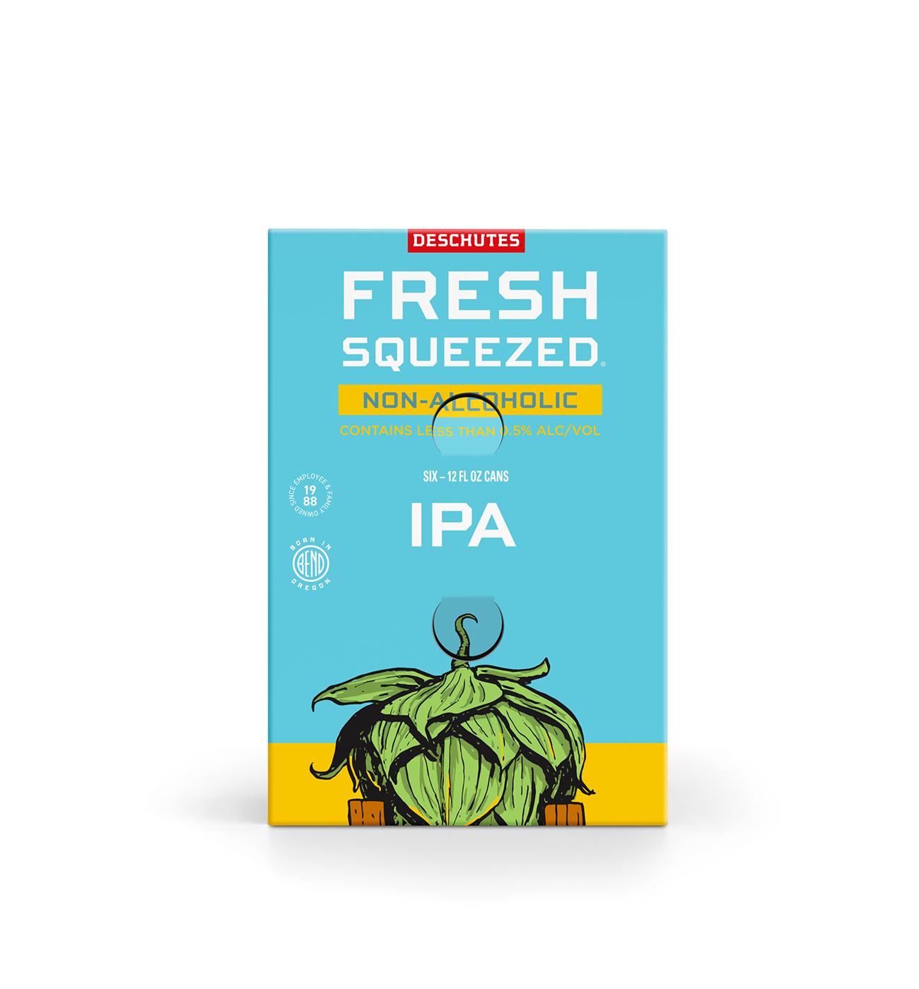 Deschutes Non-Alcoholic Fresh Squeezed IPA 6 pk Cans; image 4 of 5