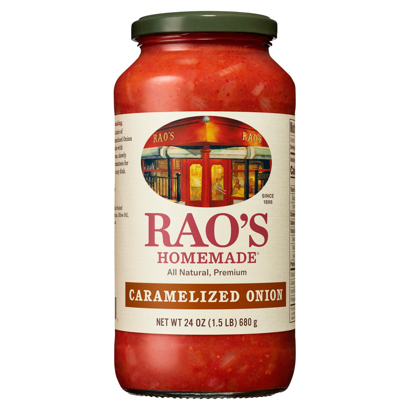 Rao's Homemade Caramelized Onion Sauce; image 1 of 3