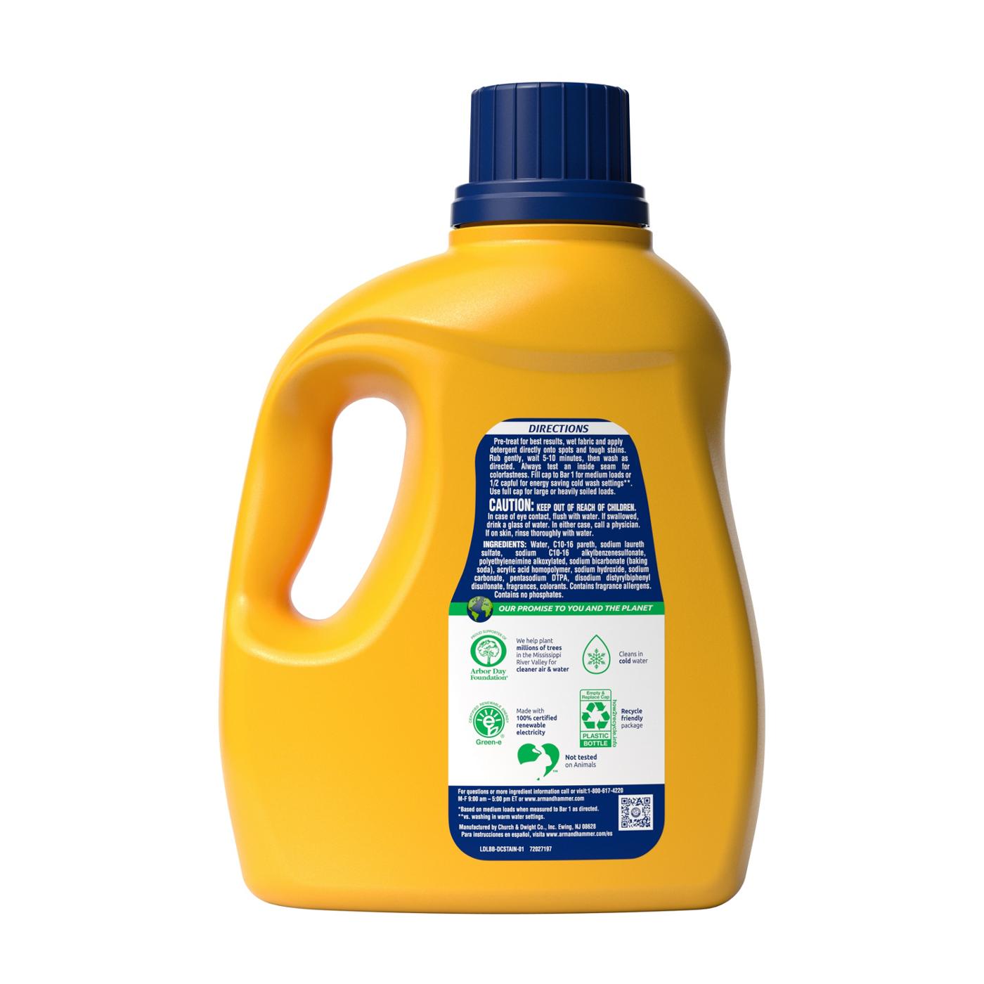 Arm & Hammer Deep Clean Stain HE Liquid Laundry Detergent, 68 Loads - Sparkling Clean; image 2 of 2