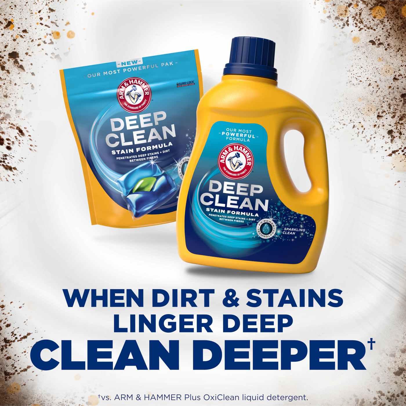 Arm & Hammer Deep Clean Stain HE Liquid Laundry Detergent, 68 Loads - Sparkling Clean; image 11 of 13