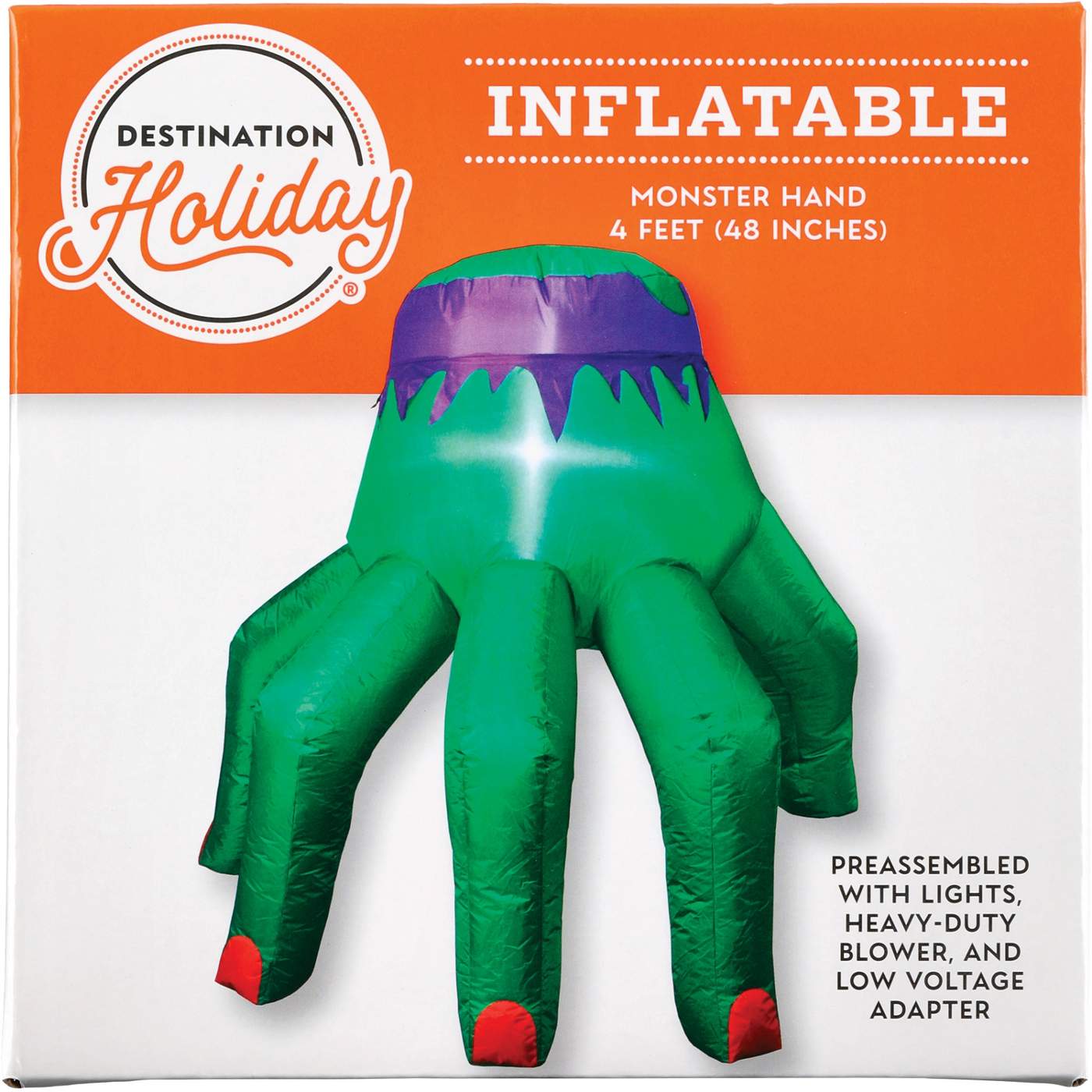 Destination Holiday Halloween Witch Hand Inflatable; image 2 of 2