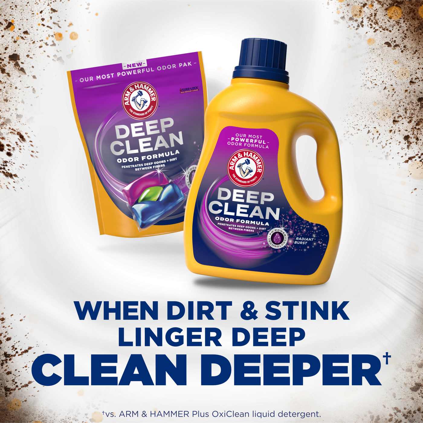 Arm & Hammer Deep Clean Odor HE Liquid Laundry Detergent, 24 Loads - Radiant Burst; image 11 of 13