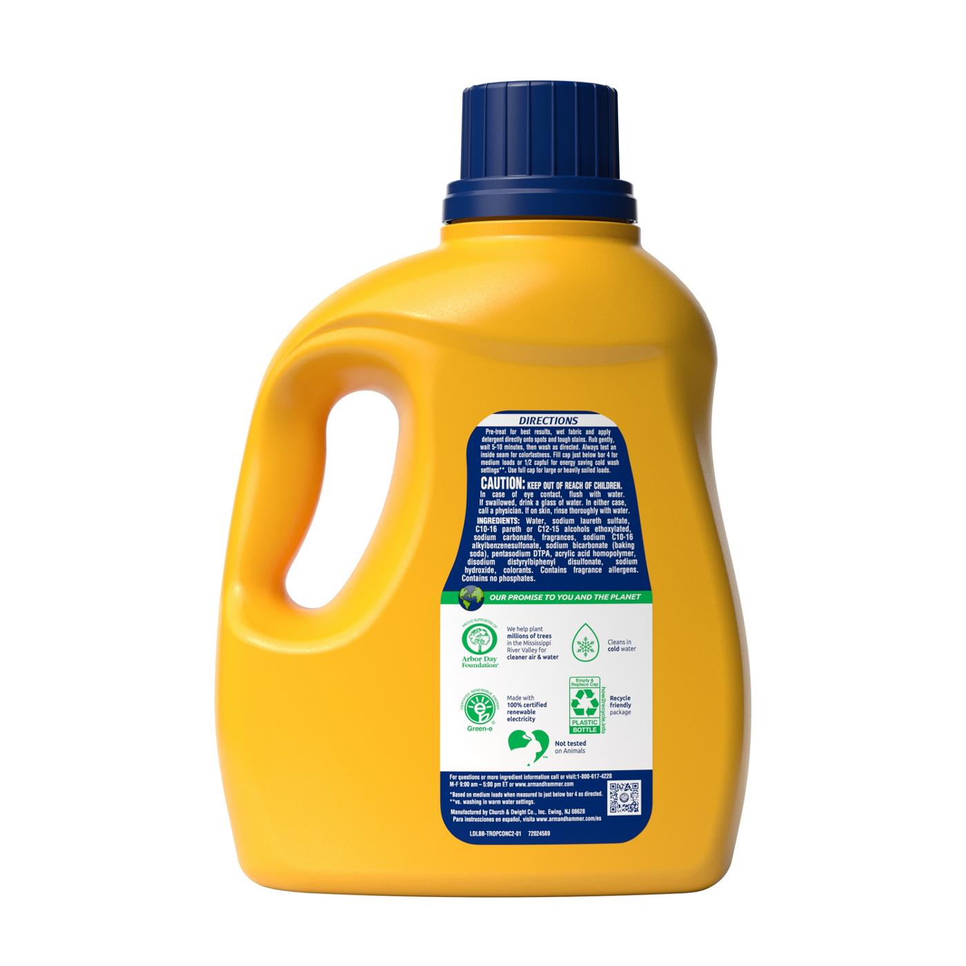 Arm & Hammer Deep Clean Odor HE Liquid Laundry Detergent, 68 Loads - Radiant Burst; image 2 of 2