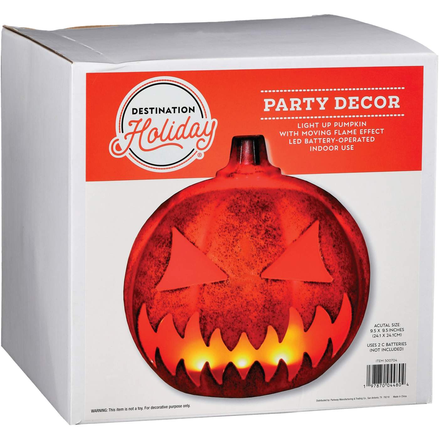 Destination Holiday Halloween Toasted Jack-O-Lantern; image 1 of 2