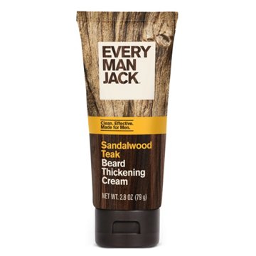 Every Man Jack Beard Thickening Cream - Sandalwood, 2.8 oz