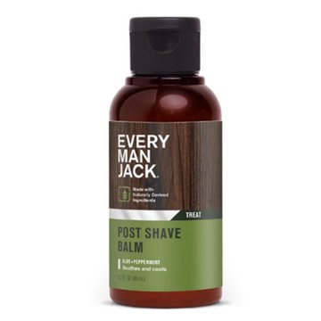 Every Man Jack Post Shave Balm - Aloe + Peppermint, 3.2 oz