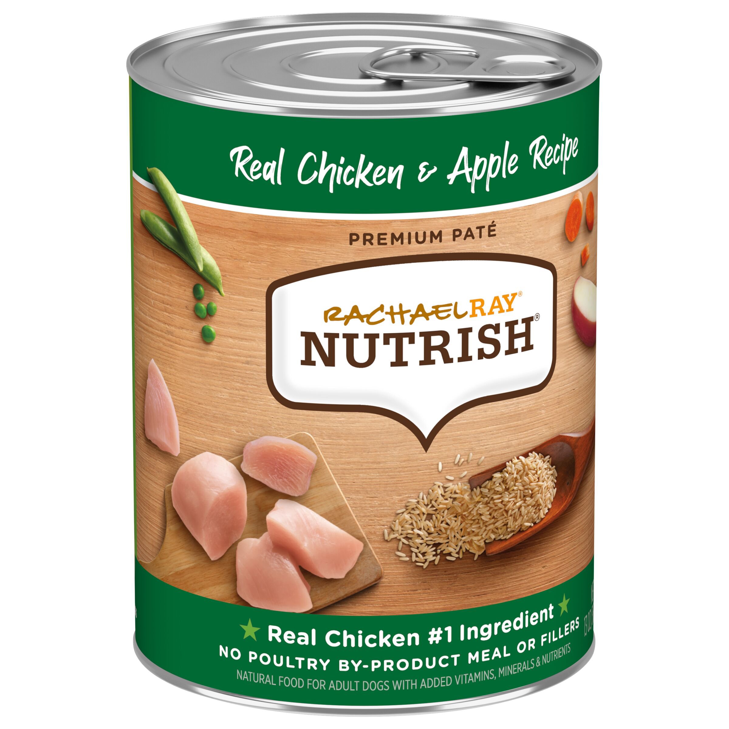 Rachael Ray Nutrish Chicken Apple Pate Wet Dog Food