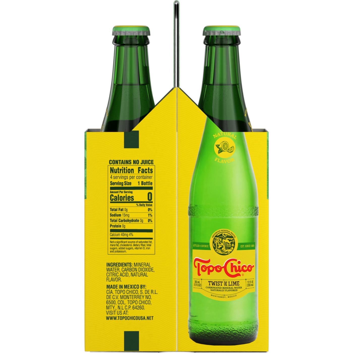 Topo Chico Topo Chico Lime 4 Pack; image 2 of 4