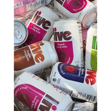 LIVE Soda Organic Probiotic Cola